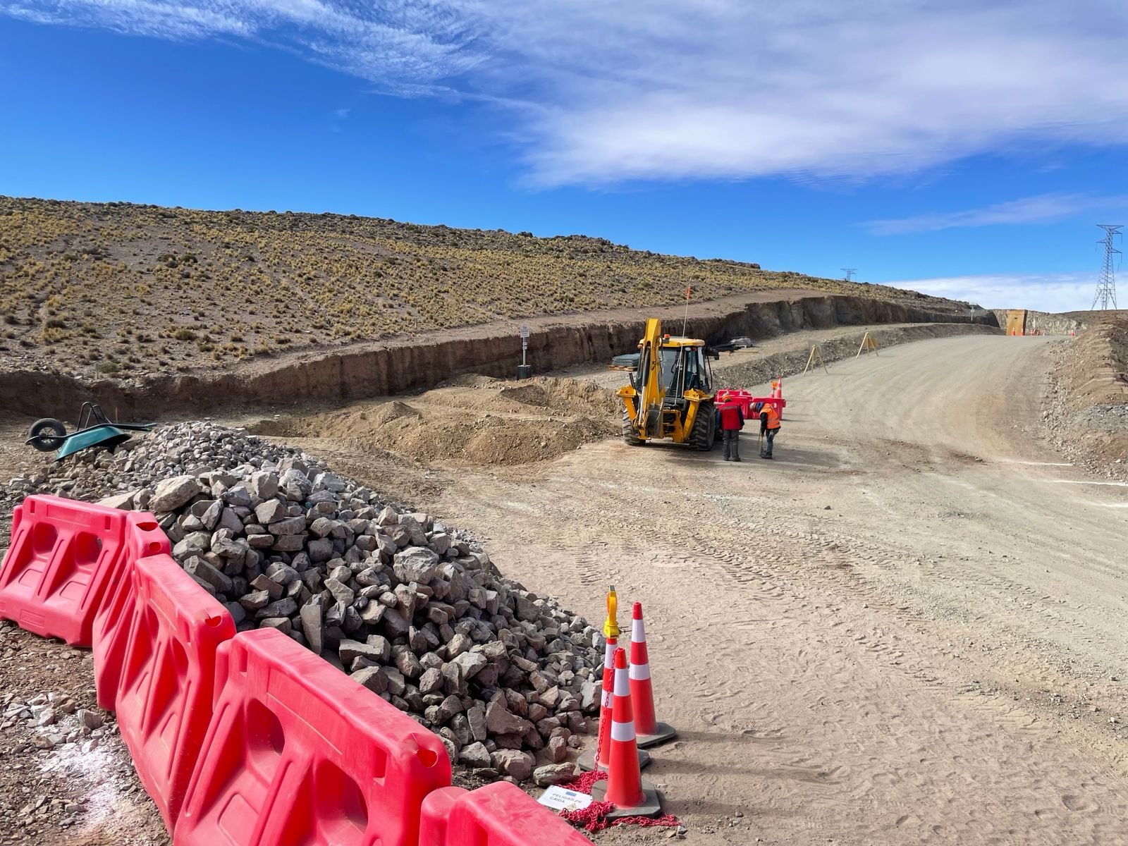 Construcción de camino